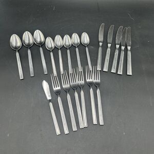 20 Pieces Sonnet Stainless Silverware Flatware replacement Forks Knives Spoons